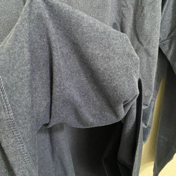 Spyder Active Pullover Shirt Mens Large Blue Quarter Zip Stretch Activewear NEW - Picture 12 of 12